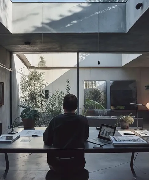 Our workspace